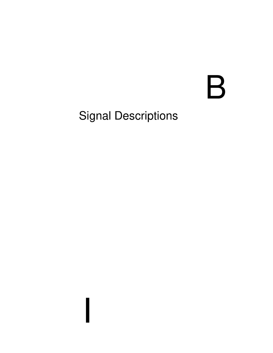 Intel 8XC196MH, 8XC196MD, 8XC196MC manual Signal Descriptions 