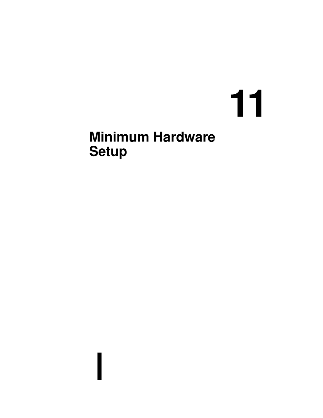 Intel 8XC251SQ, 8XC251SA, 8XC251SP, 8XC251SB, Embedded Microcontroller manual Minimum Hardware Setup 