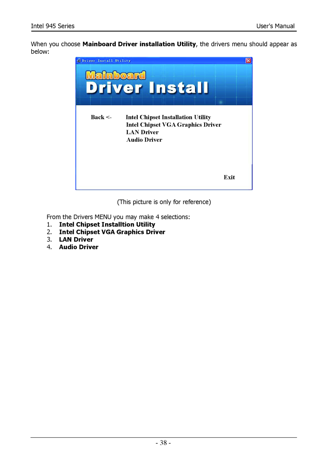 Intel 945GCT, 945GZT user manual 