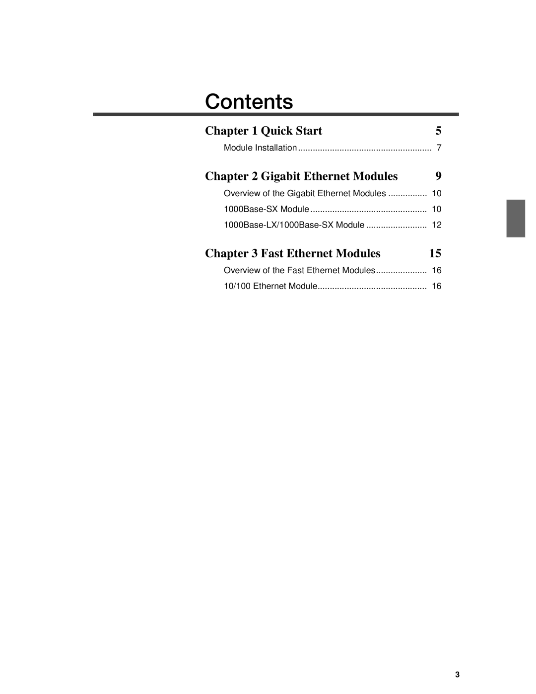 Intel A21721-001 manual Contents 