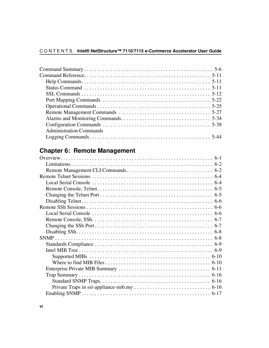 Intel A31032-001 manual Remote Management 