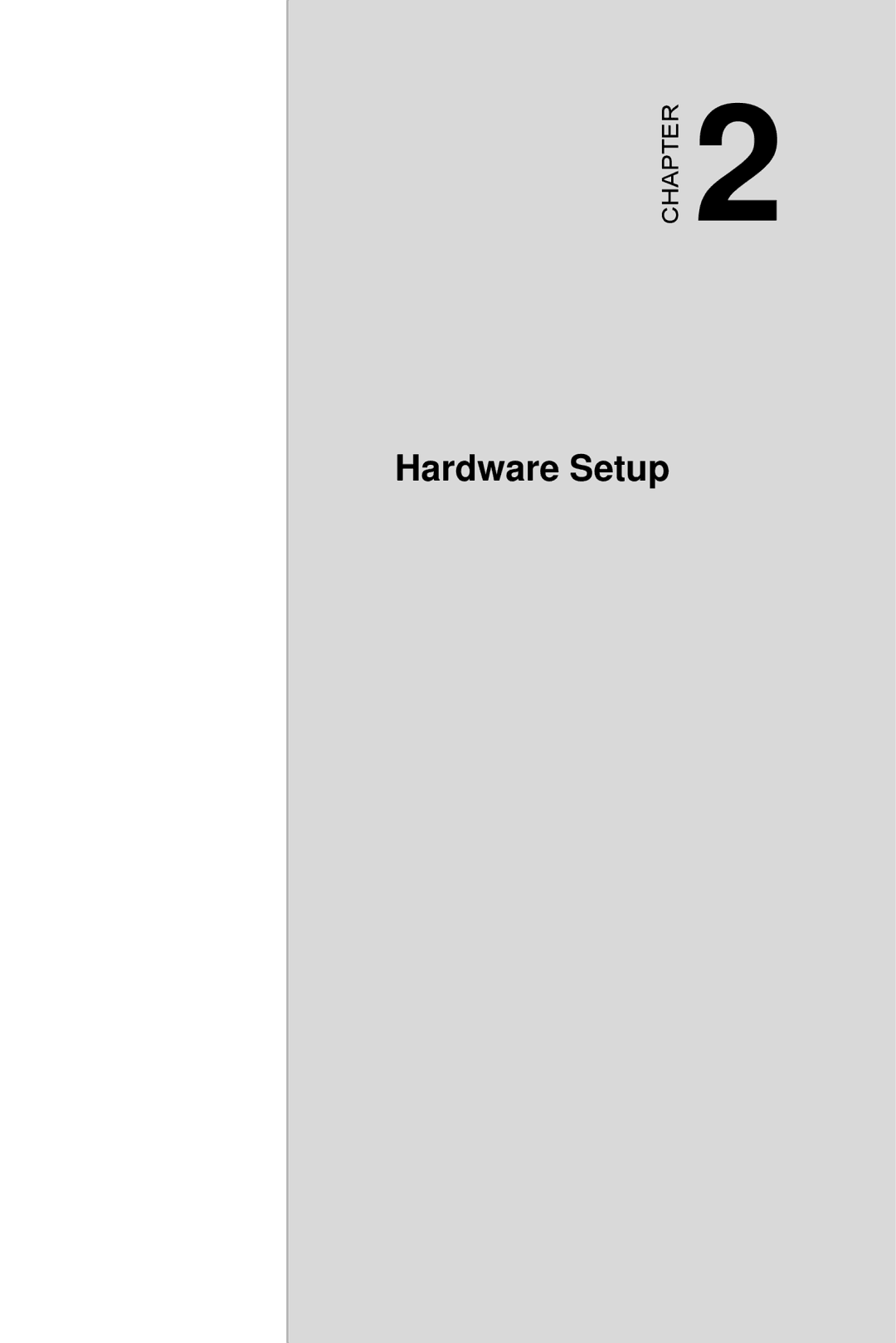 Intel AIMB-253 user manual Hardware Setup 