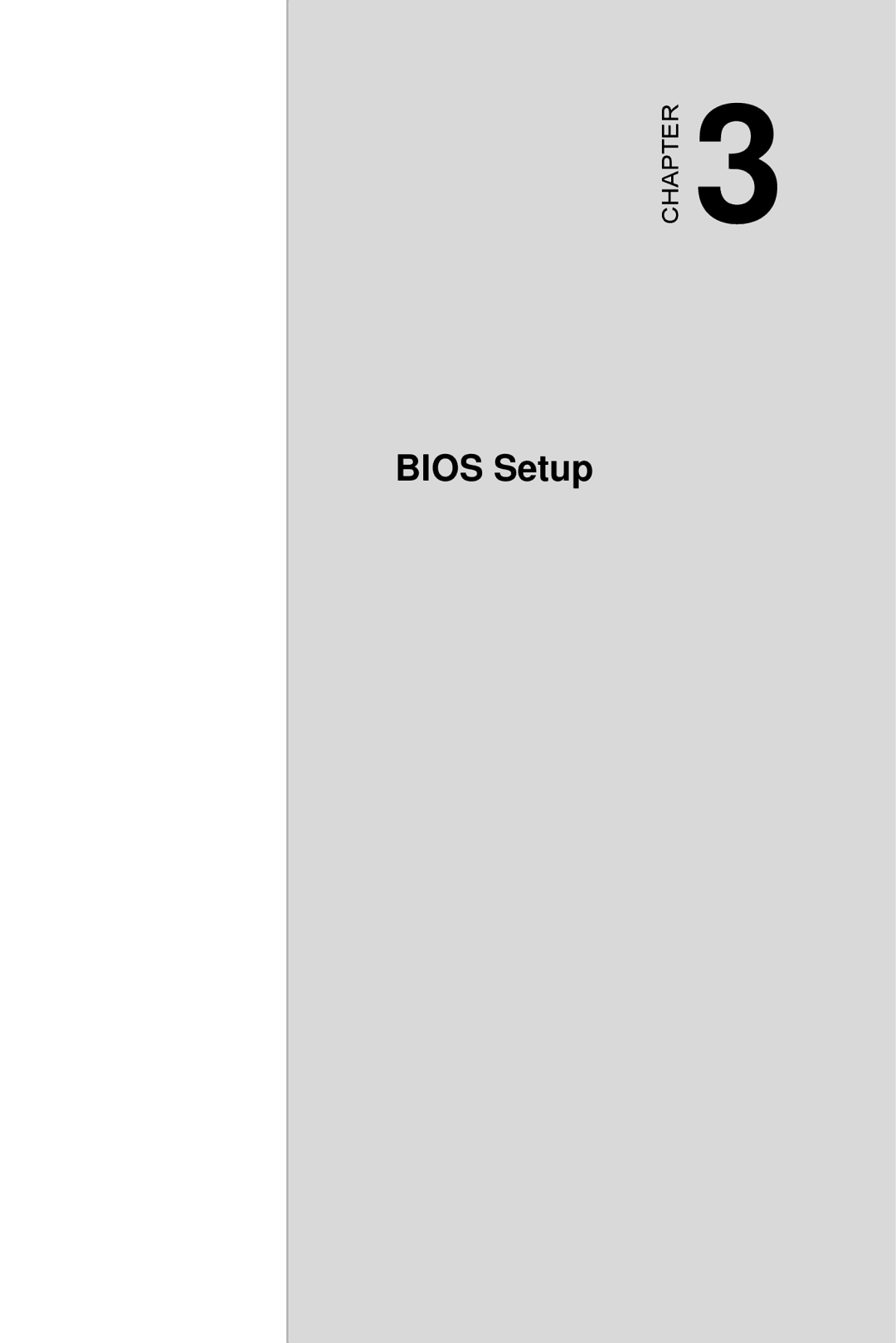 Intel AIMB-253 user manual Bios Setup 