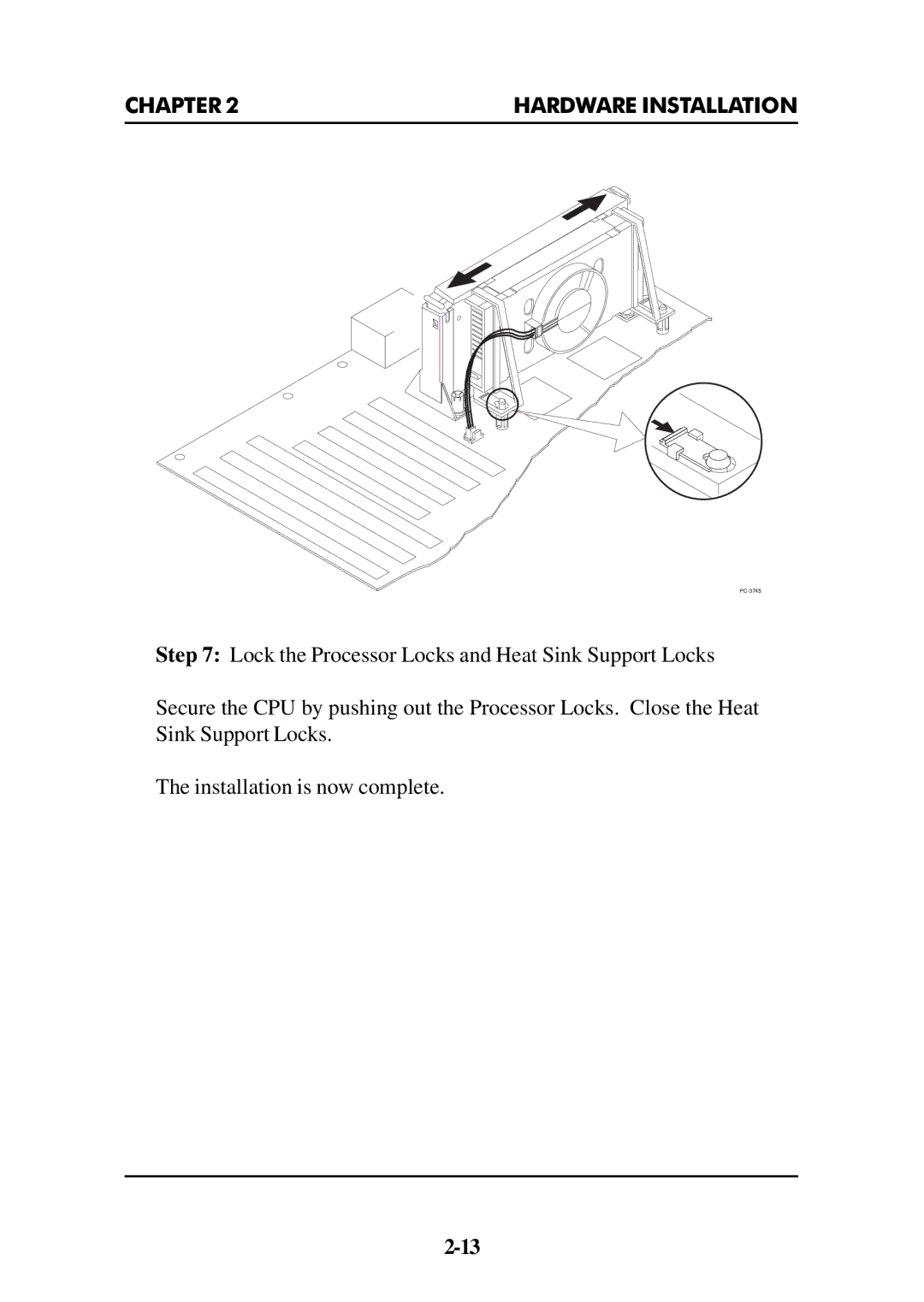 Intel ATX BX2 manual PC-3745 