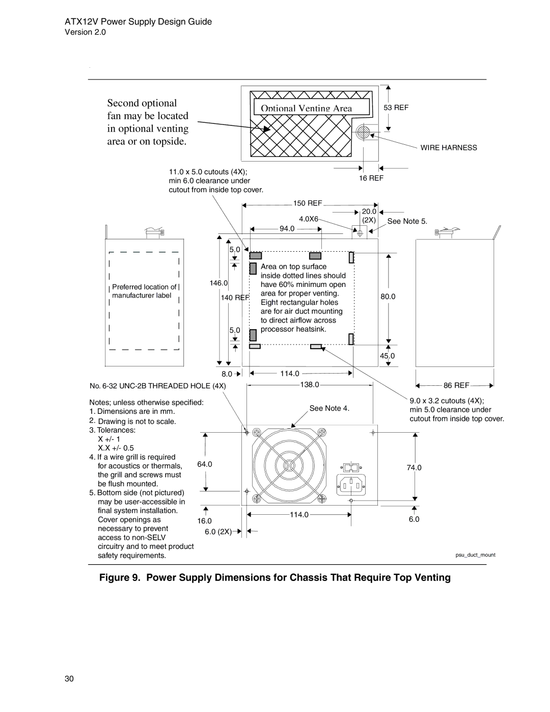 Intel ATX12V manual Second optional 