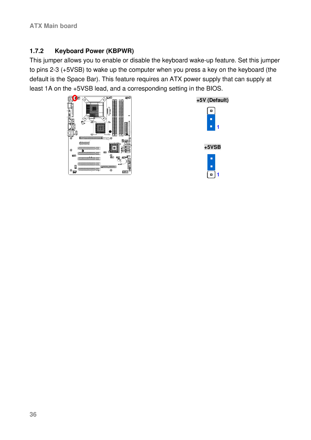 Intel AX965Q user manual Keyboard Power Kbpwr 