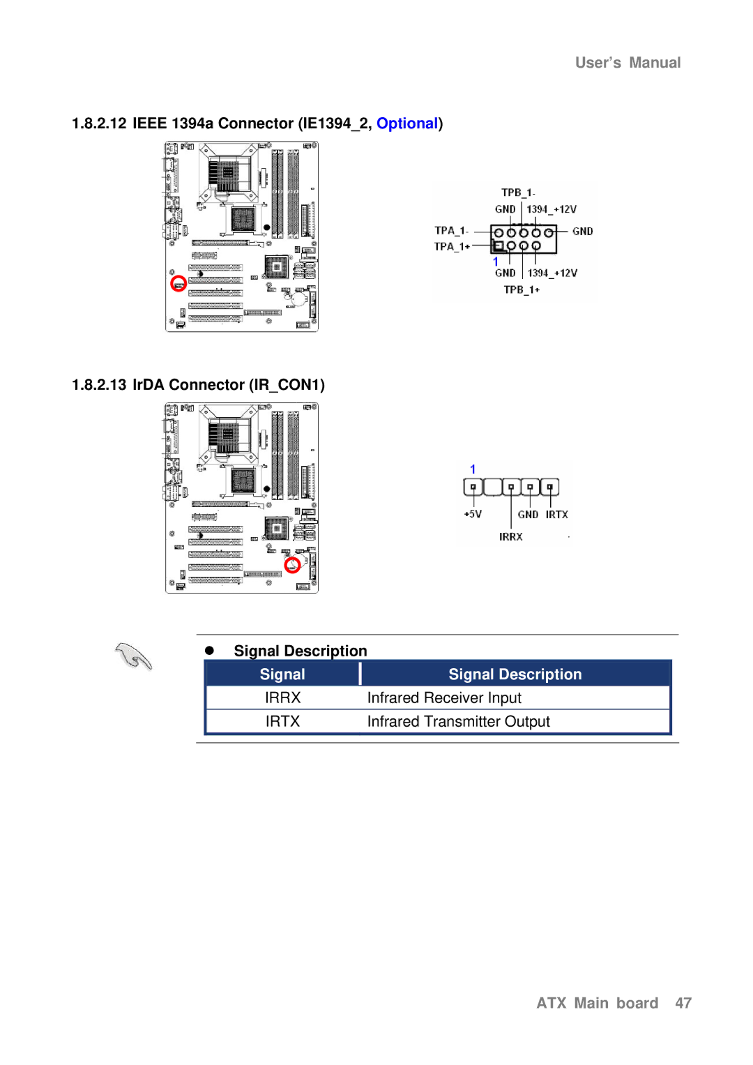 Intel AX965Q user manual Signal Signal Description 