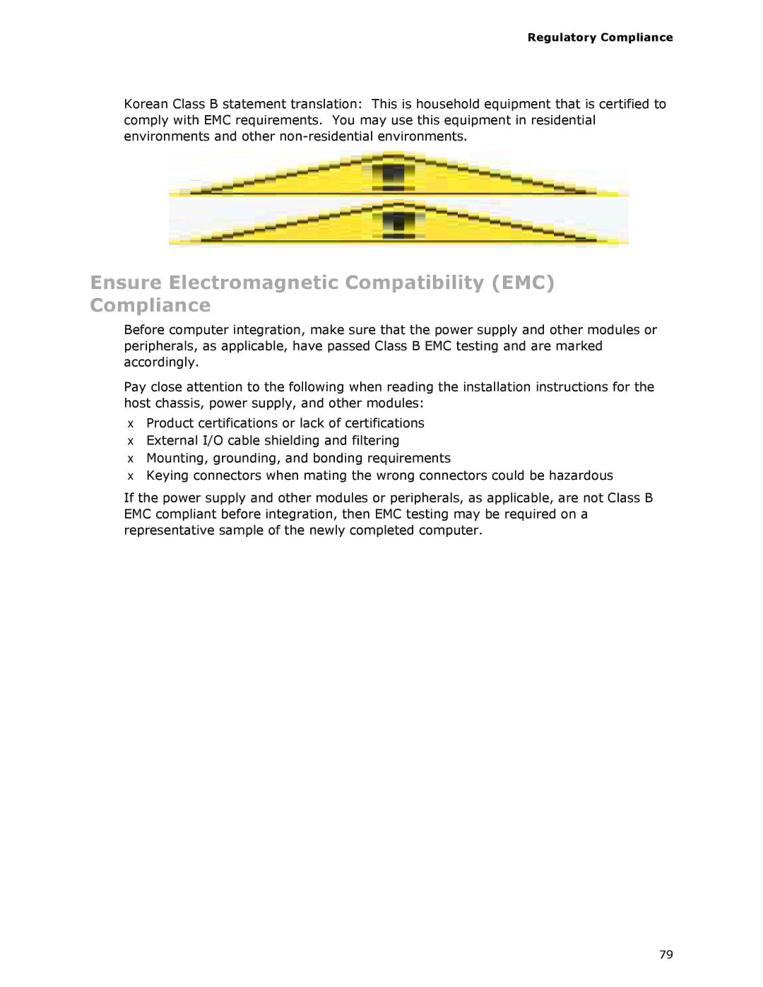 Intel BOXDH55HC manual Ensure Electromagnetic Compatibility EMC Compliance 