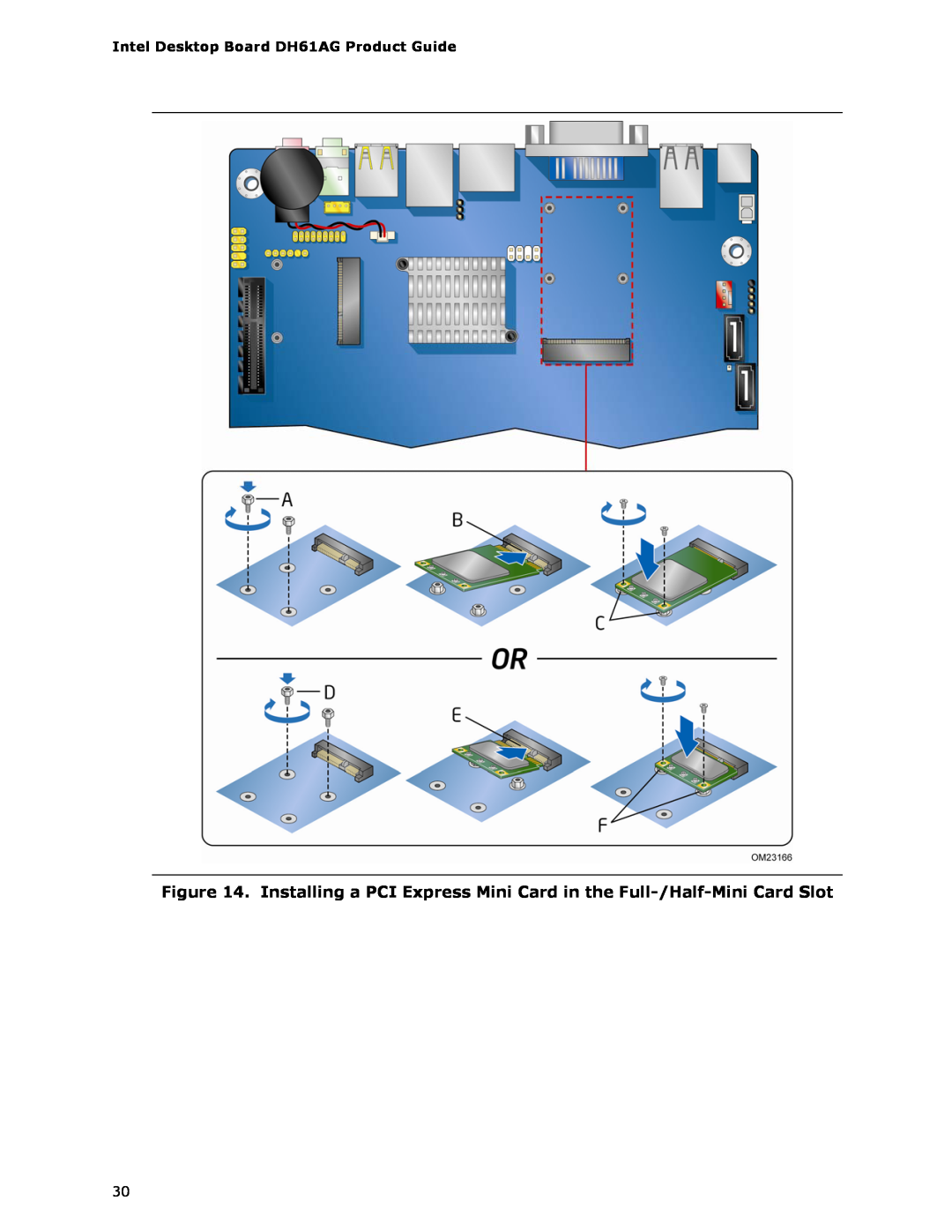 Intel BOXDH61AG manual Intel Desktop Board DH61AG Product Guide 