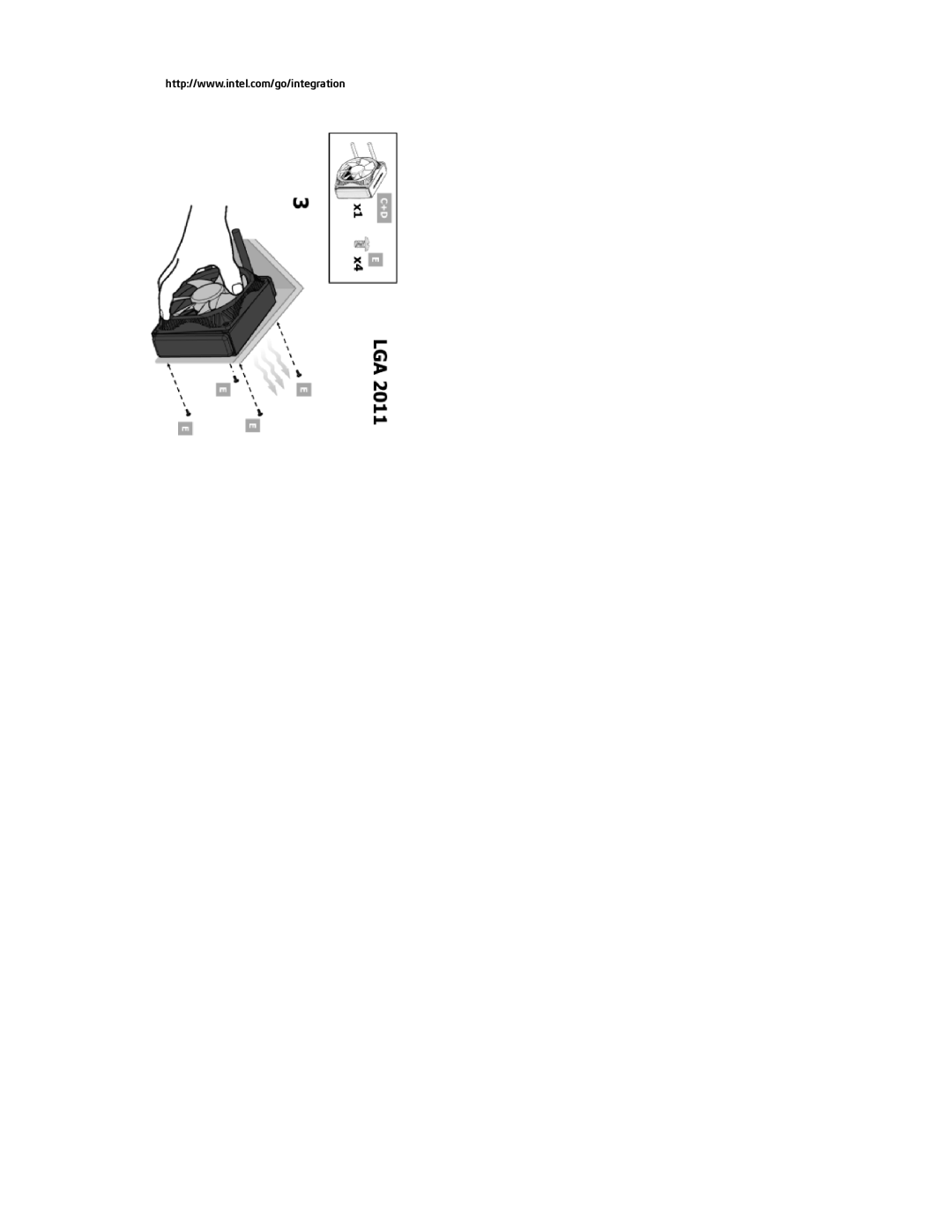 Intel BXTS13X installation instructions 