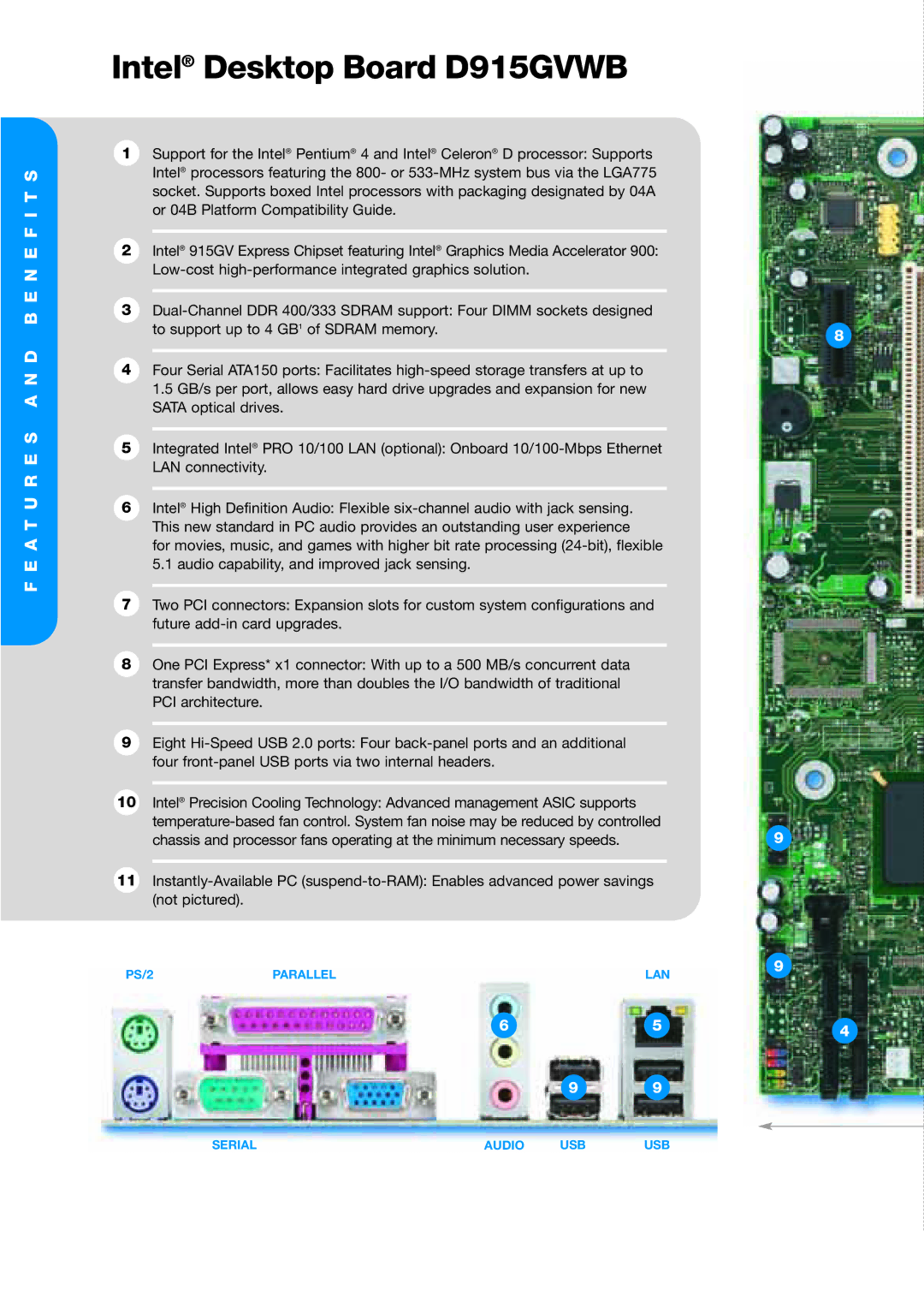 Intel warranty Intel Desktop Board D915GVWB 