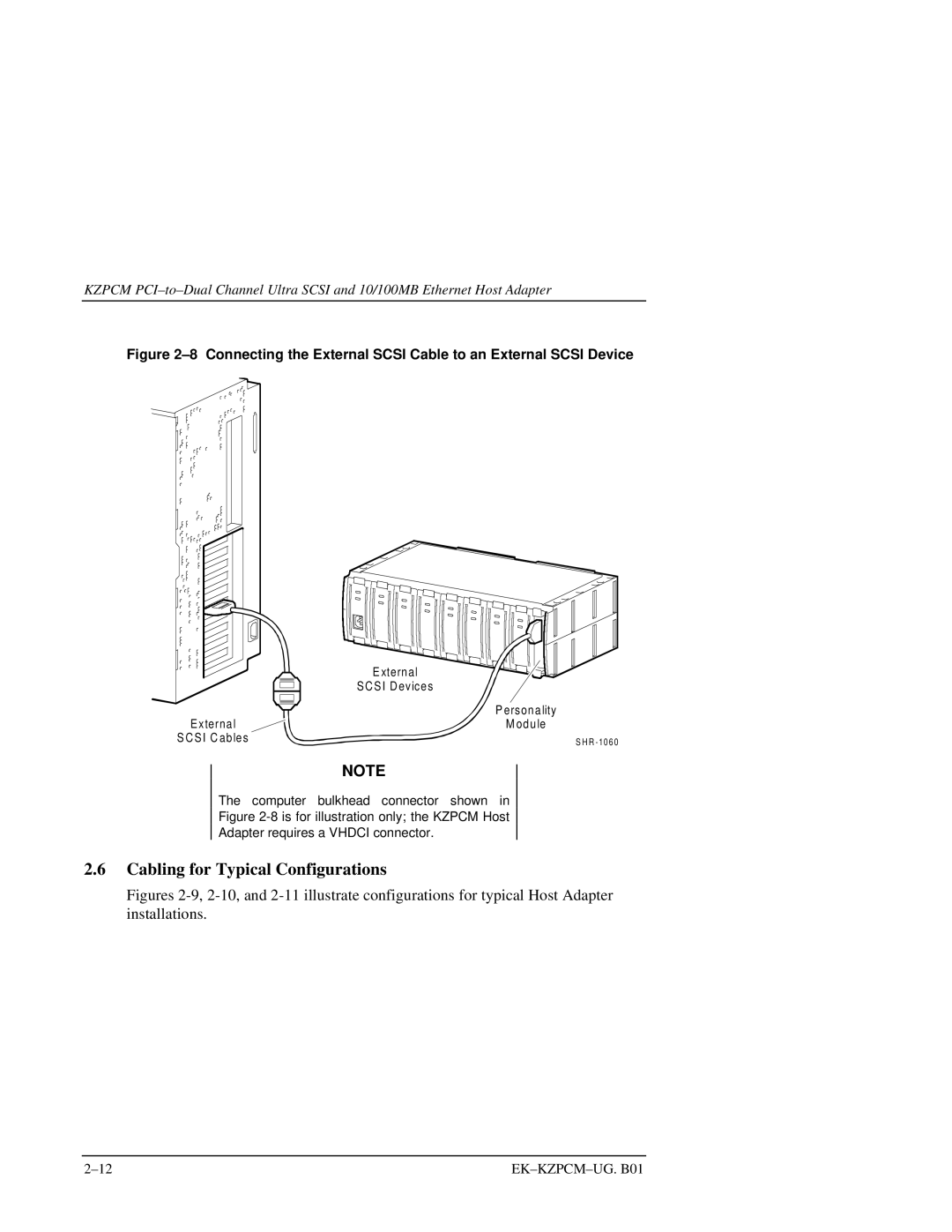 Intel EK-KZPCM-UG manual Cabling for Typical Configurations 