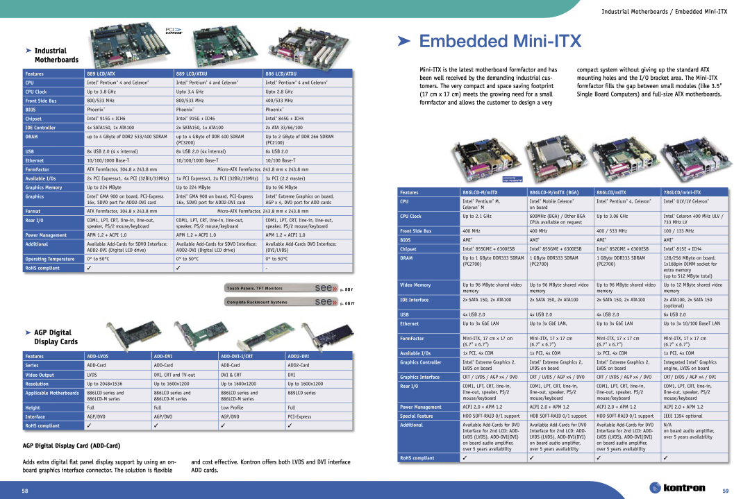 Intel Ethernet Switch Boards manual  Embedded Mini-ITX,  Industrial, Motherboards,  AGP Digital, Display Cards 