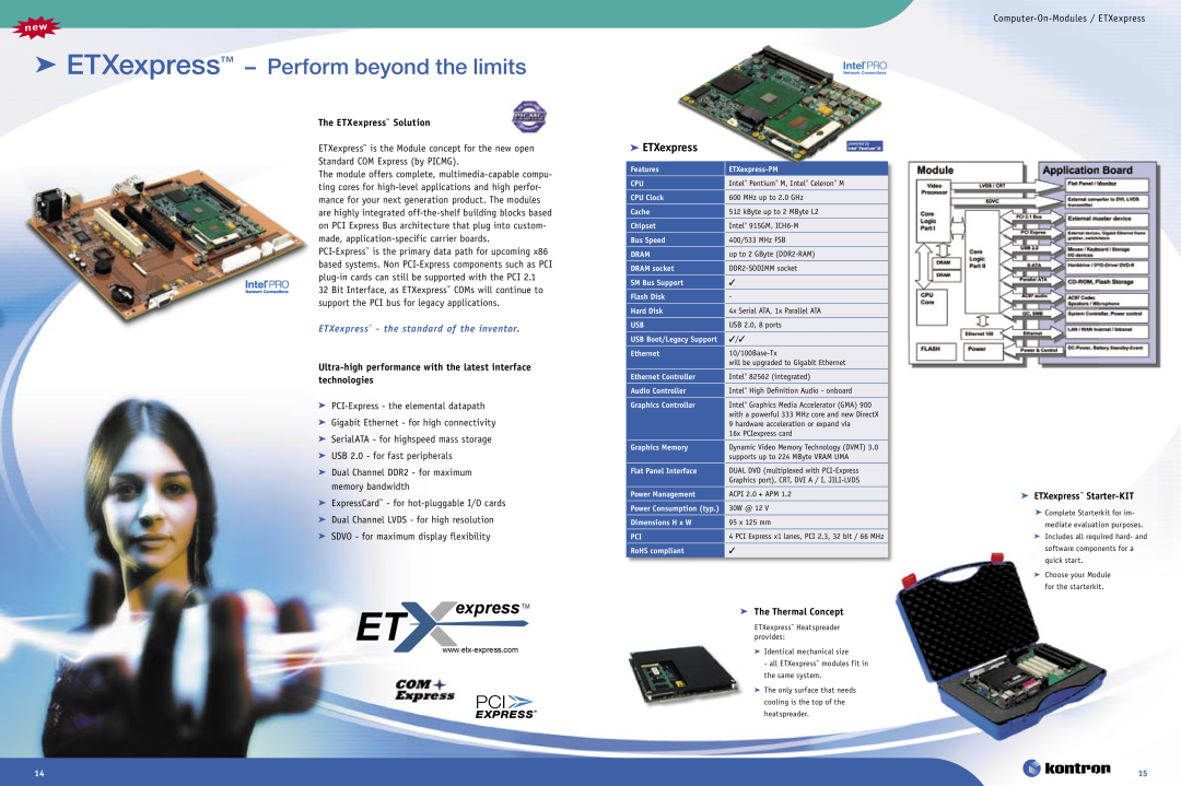 Intel Ethernet Switch Boards ETXexpress - Perform beyond the limits,  ETXexpress, The ETXexpress Solution, 16.06.04 