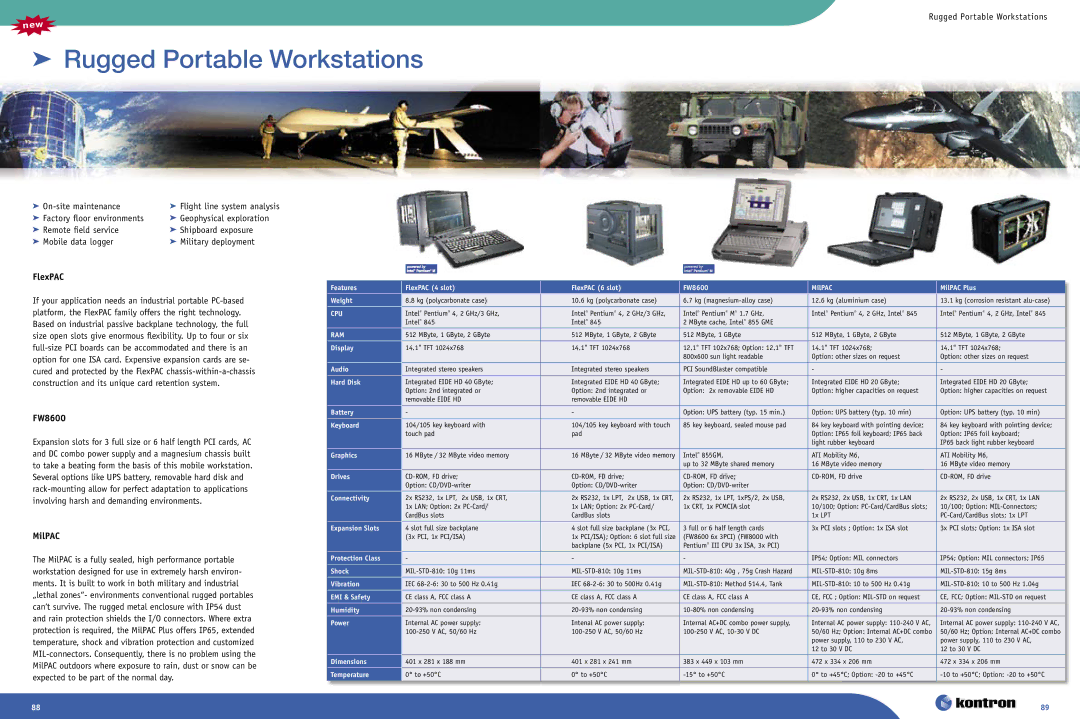 Intel Ethernet Switch Boards manual  Rugged Portable Workstations, FlexPAC, FW8600, MilPAC 