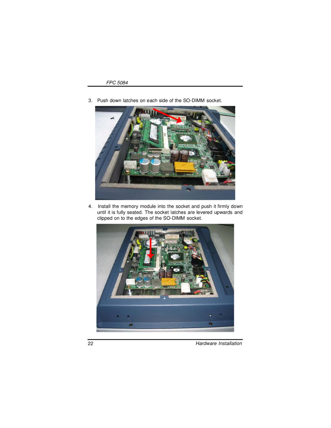 Intel FPC 5084, N270 user manual Fpc 