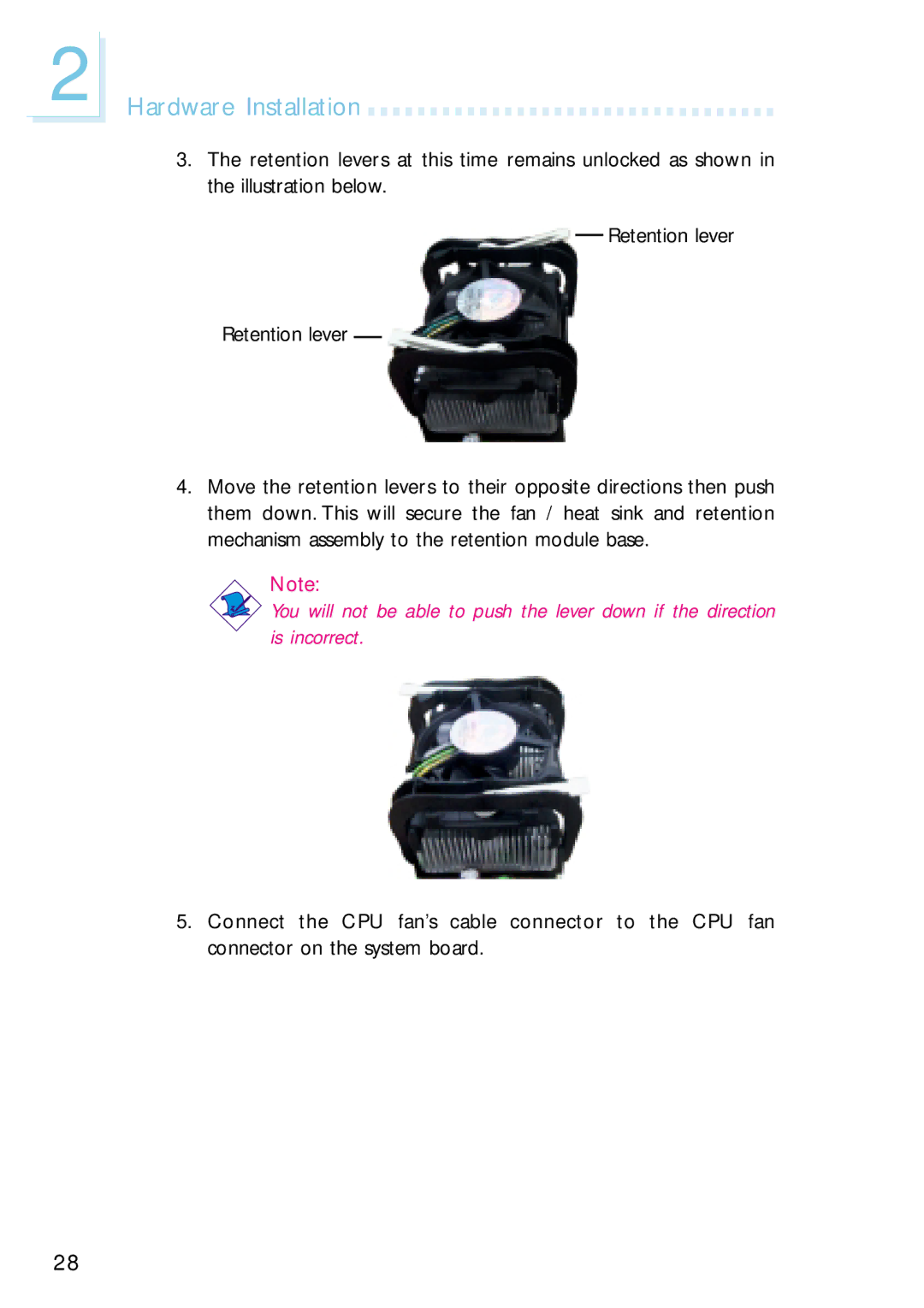 Intel G4H875-N, G4H875-B, G4H875-C user manual Hardware Installation 