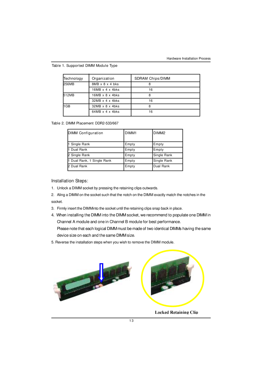 Intel GA-4MXSV user manual Installation Steps 