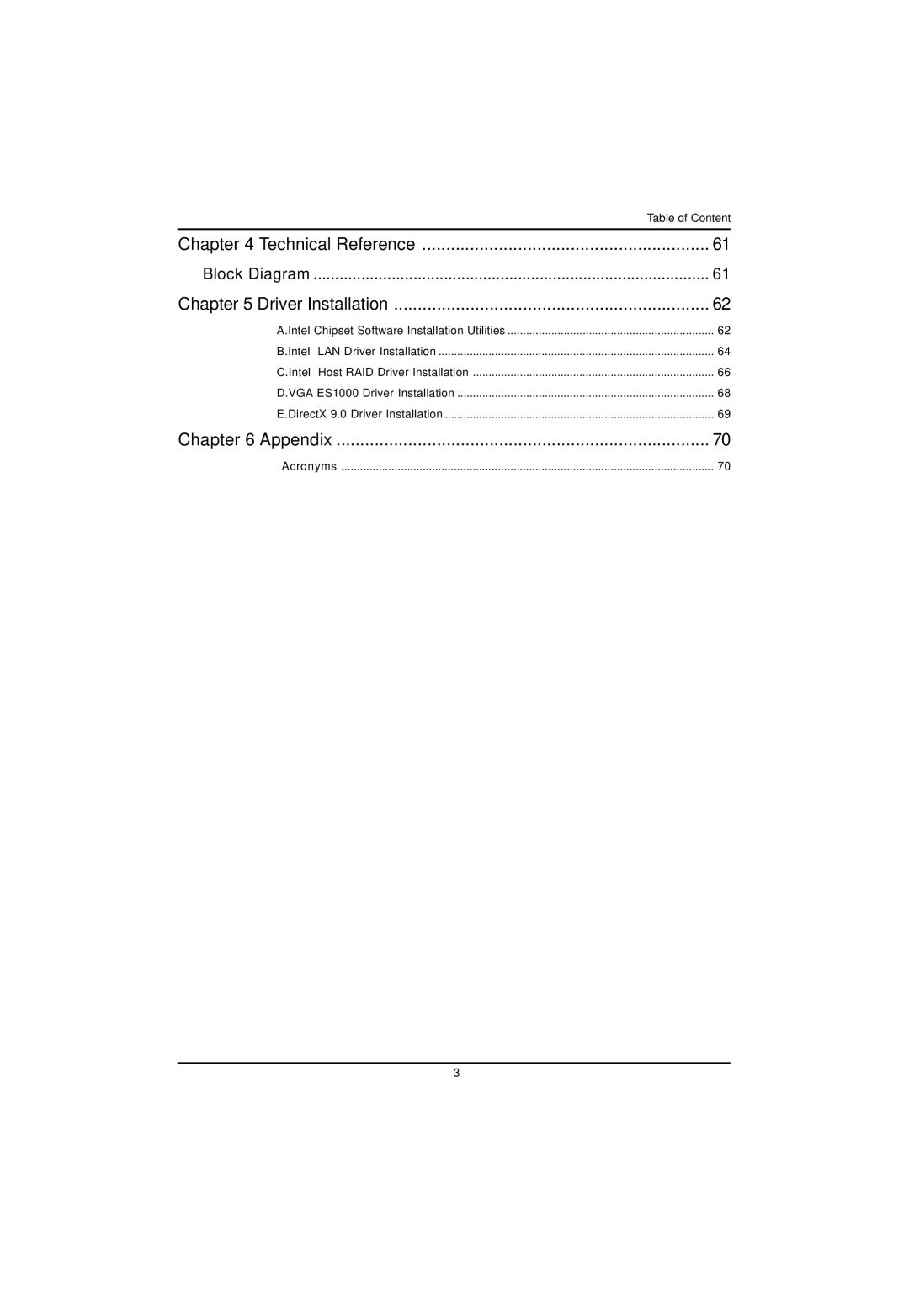 Intel GA-4MXSV user manual Appendix 