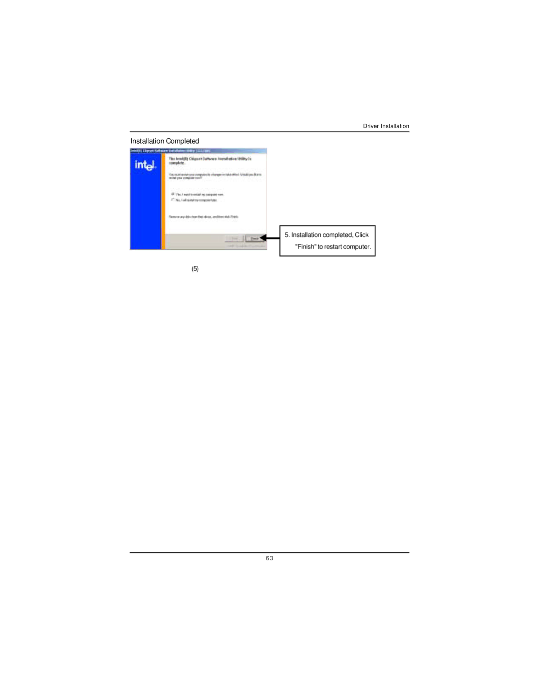 Intel GA-4MXSV user manual Installation Completed 