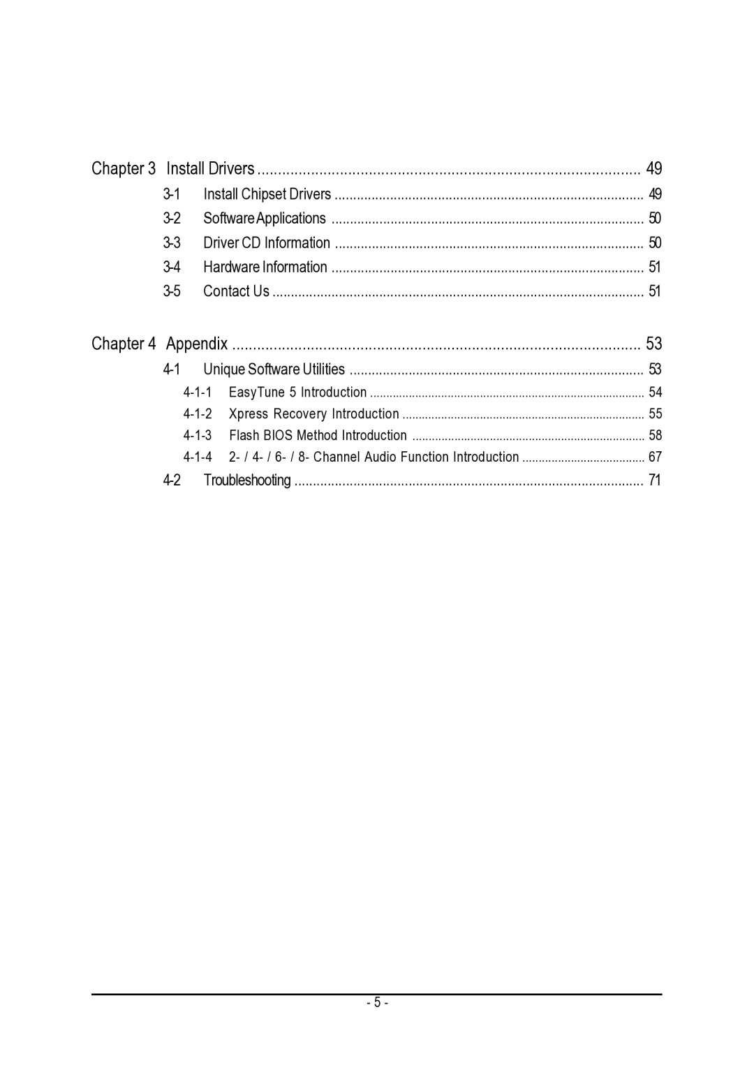 Intel GA-8I915G-MFD user manual Install Drivers 