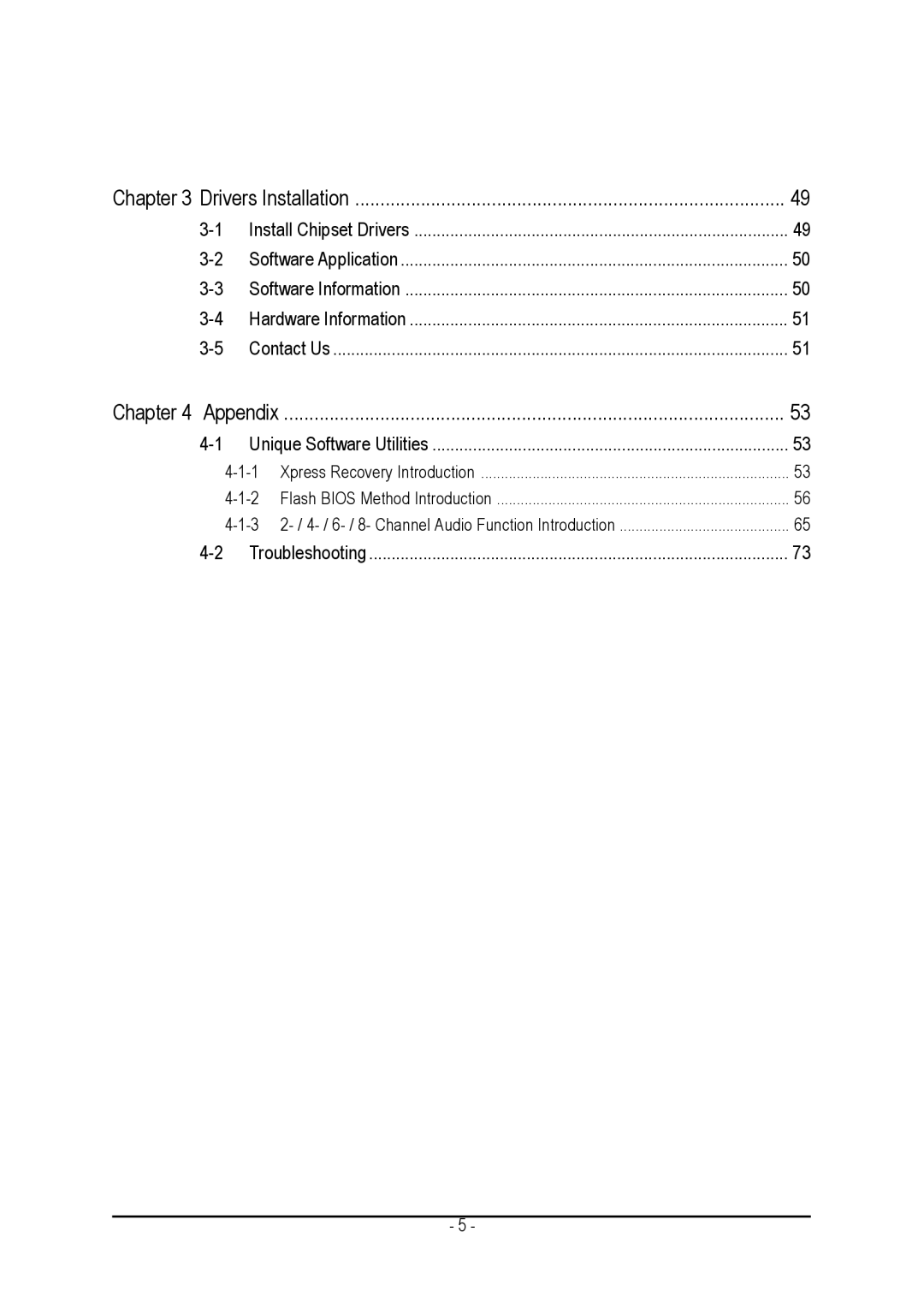 Intel GA-8IPE1000 user manual Drivers Installation 