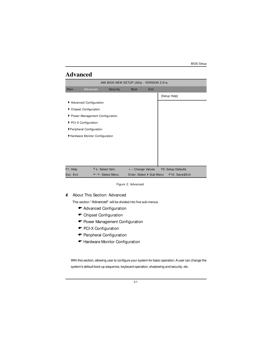 Intel GA-8IPXDR-E user manual About This Section Advanced 