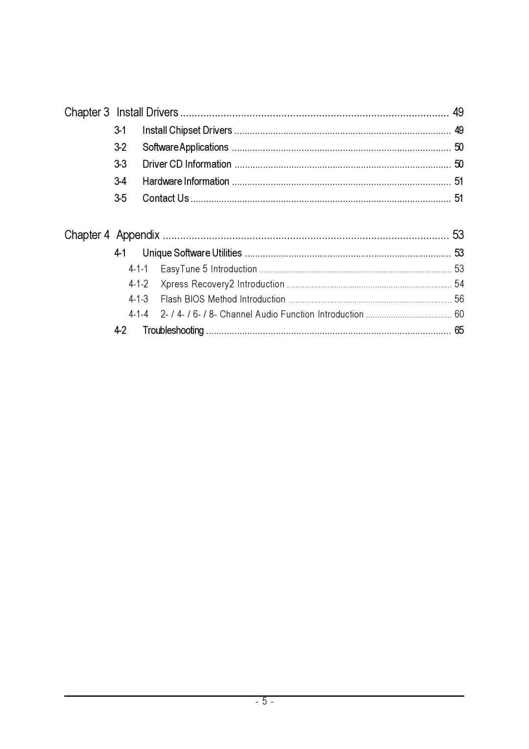 Intel GA-945P-DS3/S3 user manual Install Drivers 