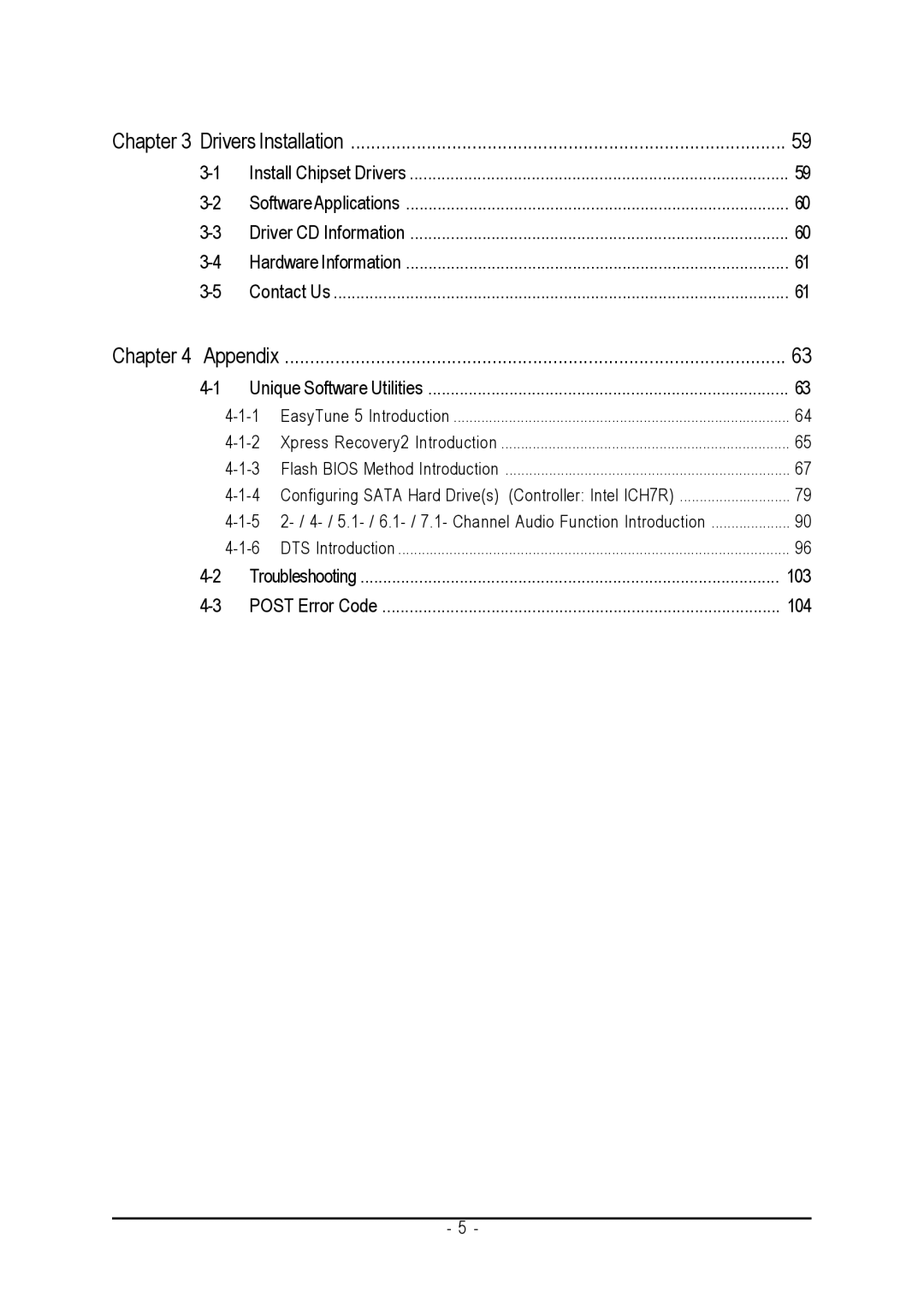 Intel GA-G1975X user manual Drivers Installation 