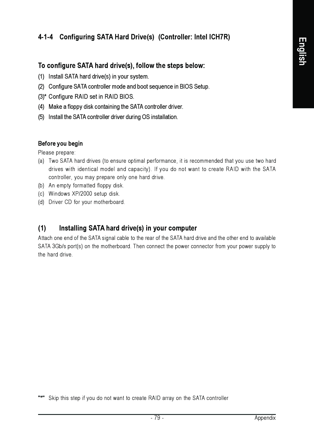 Intel GA-G1975X user manual Installing Sata hard drives in your computer, Before you begin 