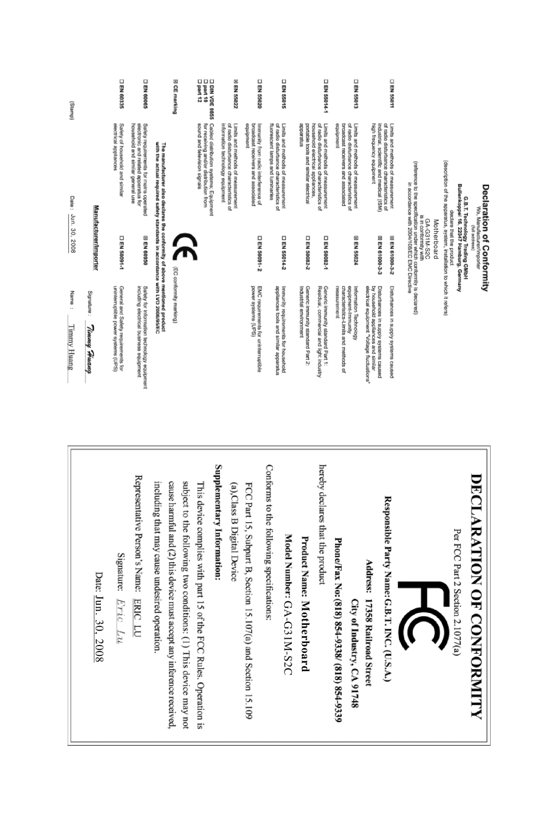 Intel GA-G31M-S2C, GA-G31M-S2L user manual 