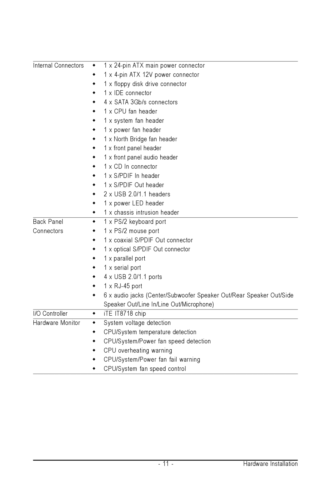 Intel GA-N650SLI-DS4L user manual 