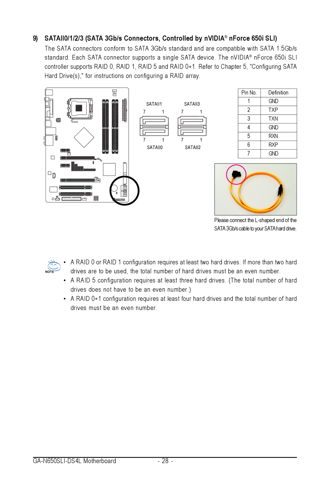 Intel GA-N650SLI-DS4L user manual Txp 