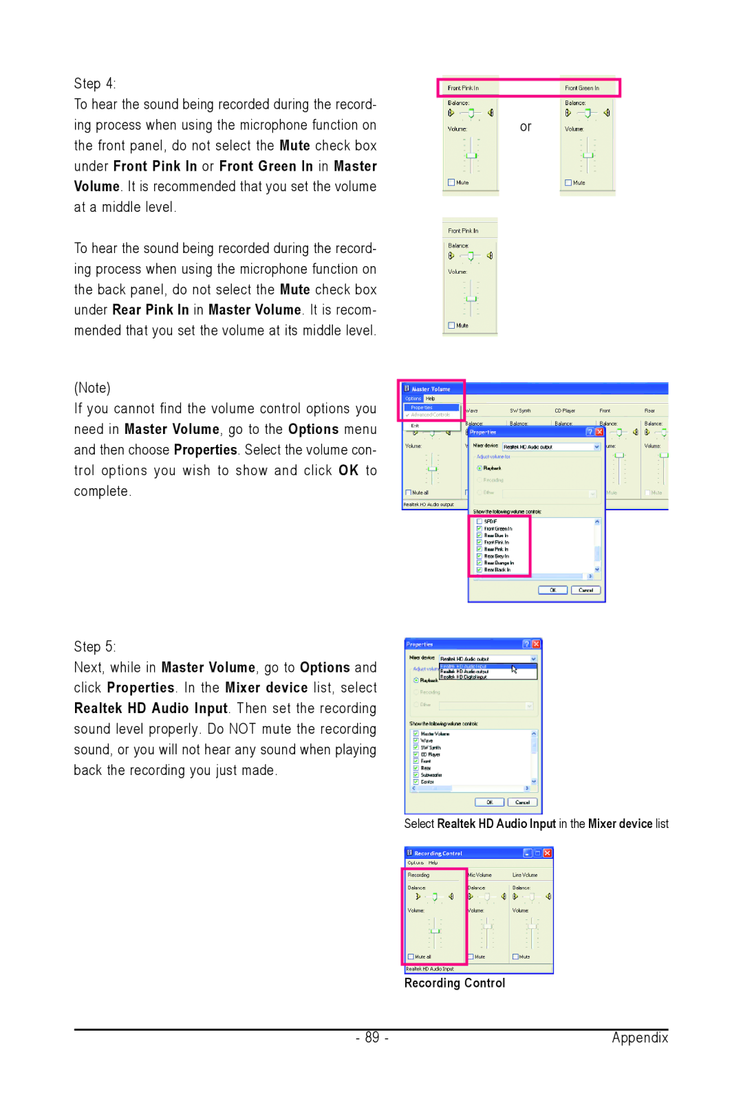 Intel GA-N650SLI-DS4L user manual Appendix 