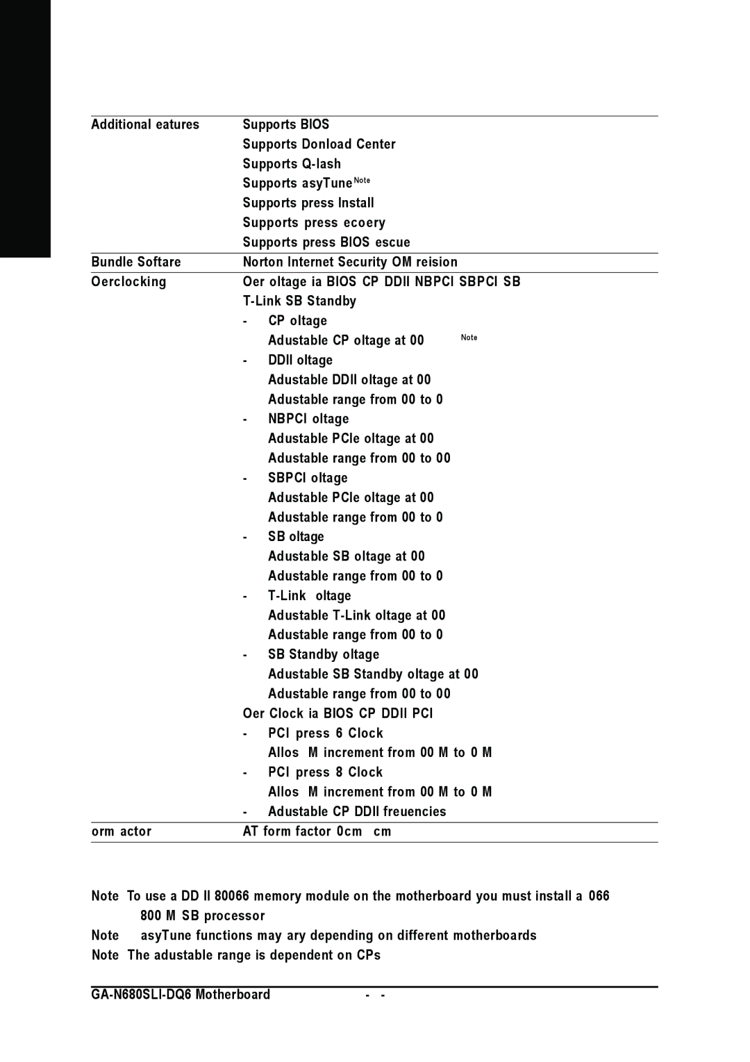 Intel GA-N680SLI-DQ6 user manual English 