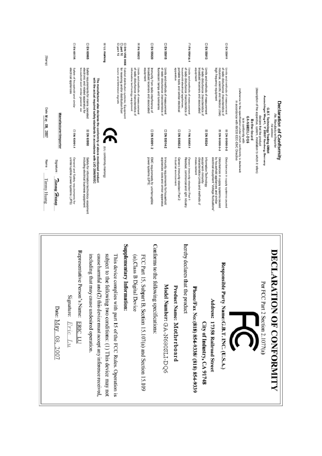 Intel GA-N680SLI-DQ6 user manual Motherboard 