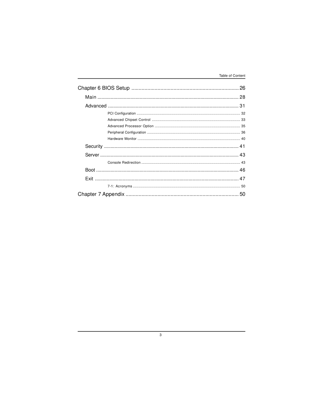 Intel GS-SR168 manual Security Server 