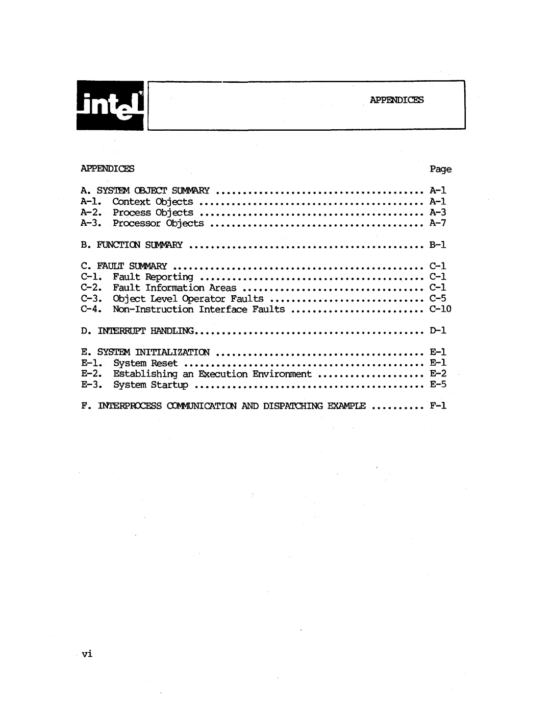 Intel iapx 432 manual System Startup 