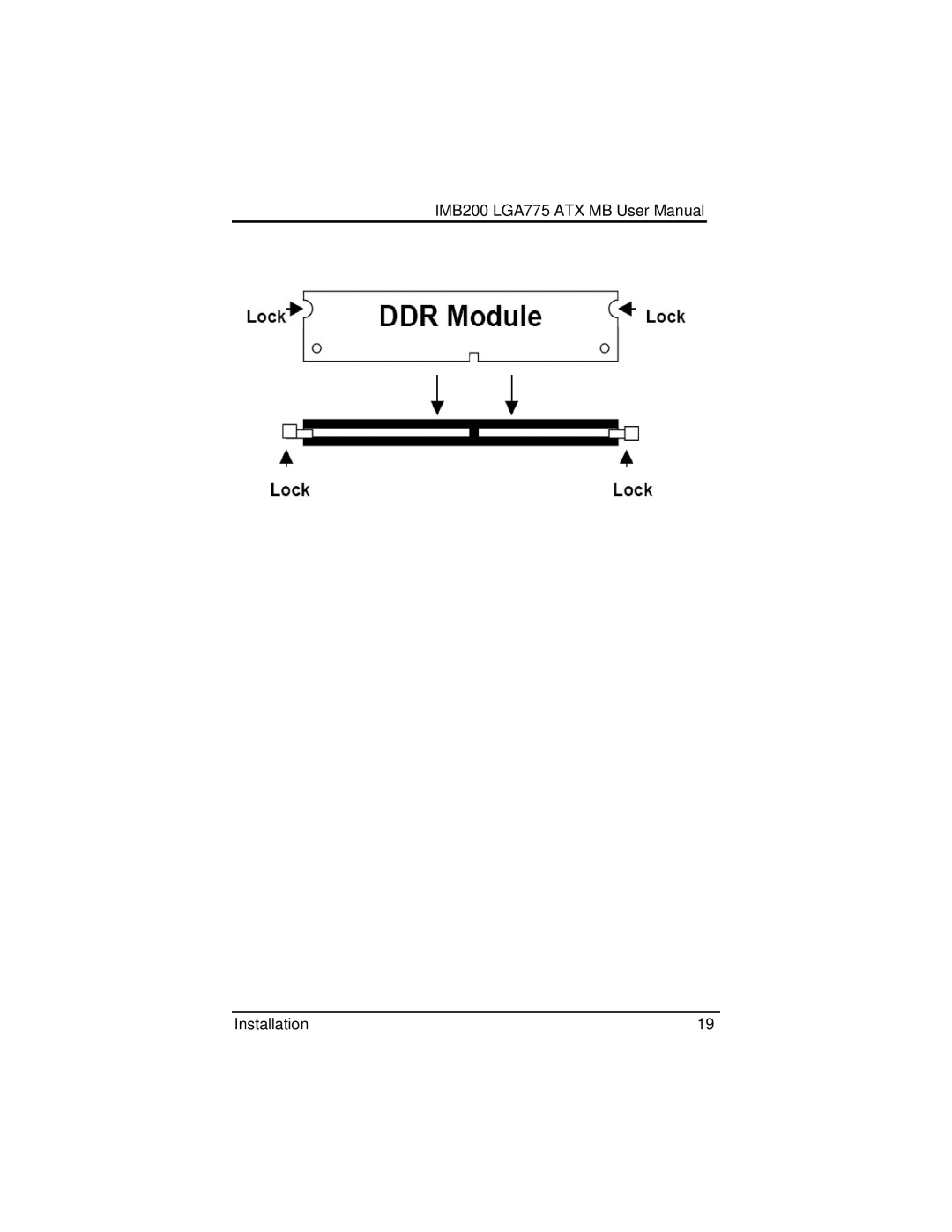 Intel IMB200VGE user manual Installation 