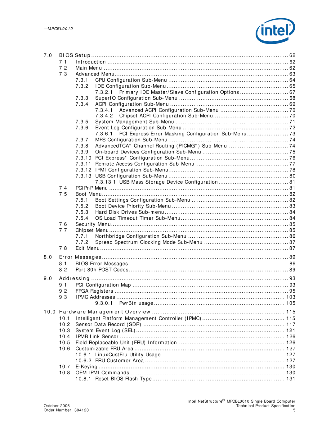 Intel Intel NetStructure Single Board Computer PwrBtn usage, Hardware Management Overview, Sensor Data Record SDR, Keying 