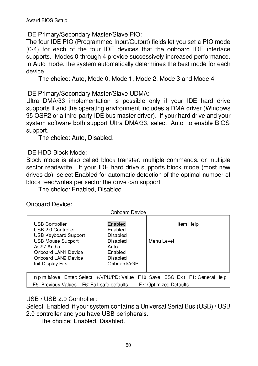 Intel IP-4MTS6B manual IDE Primary/Secondary Master/Slave PIO, IDE Primary/Secondary Master/Slave Udma, IDE HDD Block Mode 