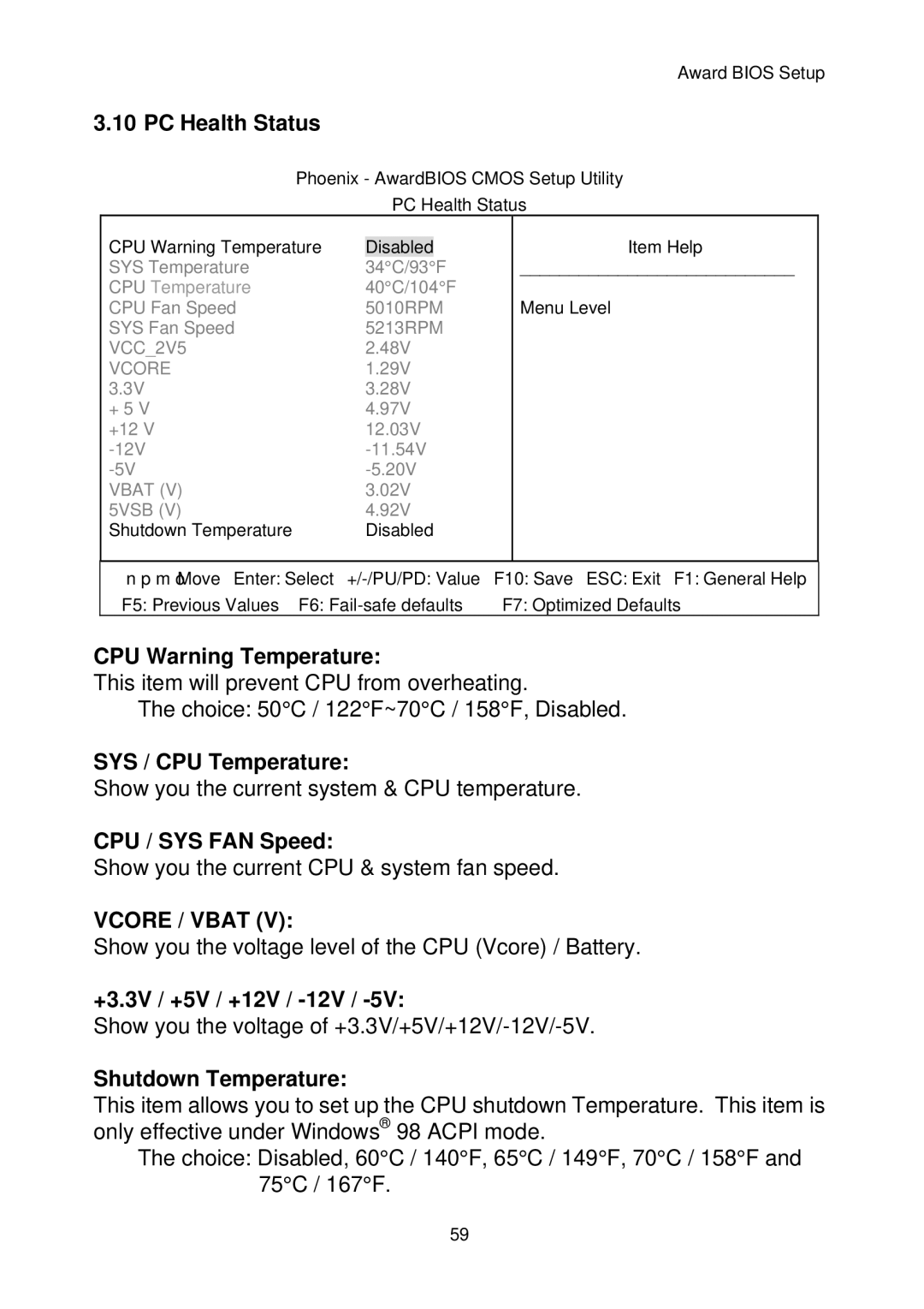 Intel IP-4MTS6B manual Vcore / Vbat 