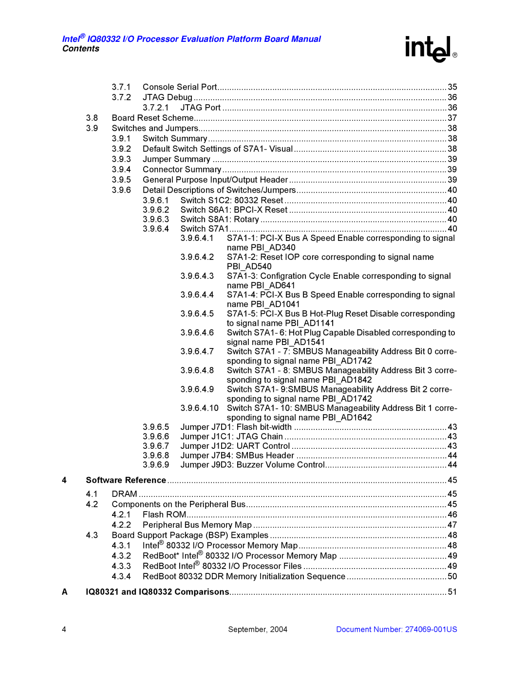 Intel IQ80332 manual 6.3 