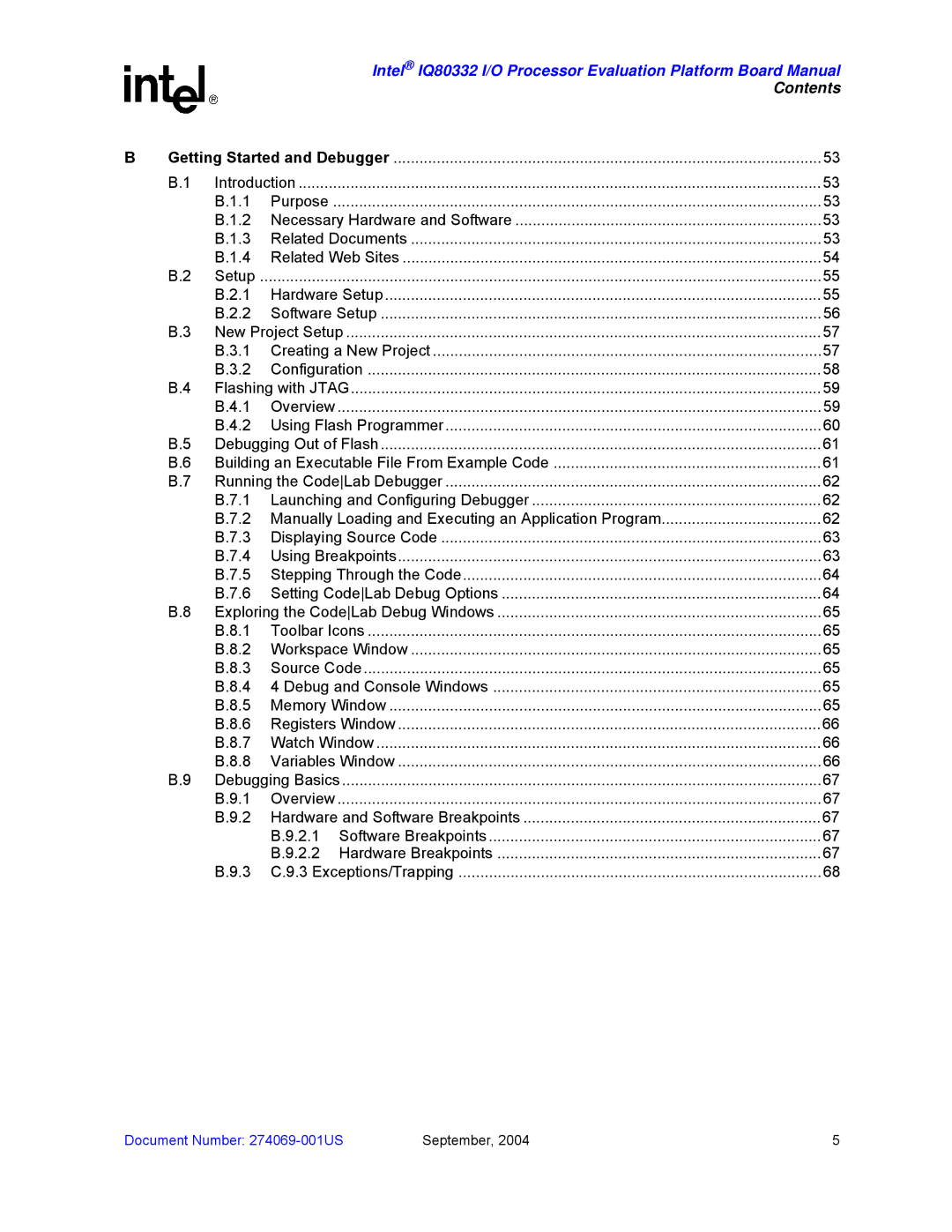 Intel IQ80332 manual 2.2 