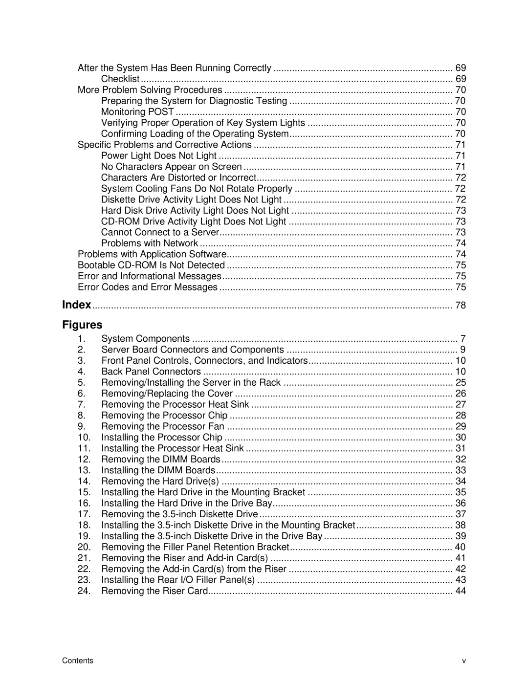 Intel ISP1100 manual Figures 