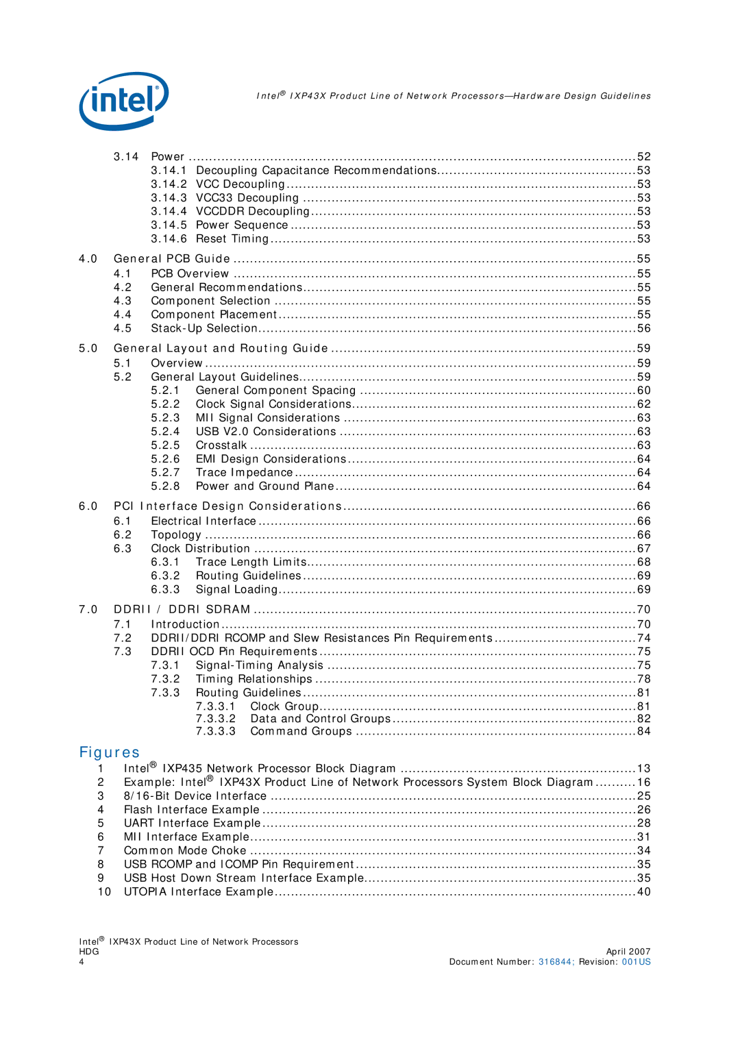 Intel IXP43X manual Figures 