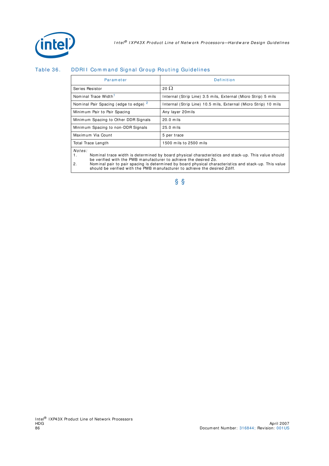 Intel IXP43X manual § § 