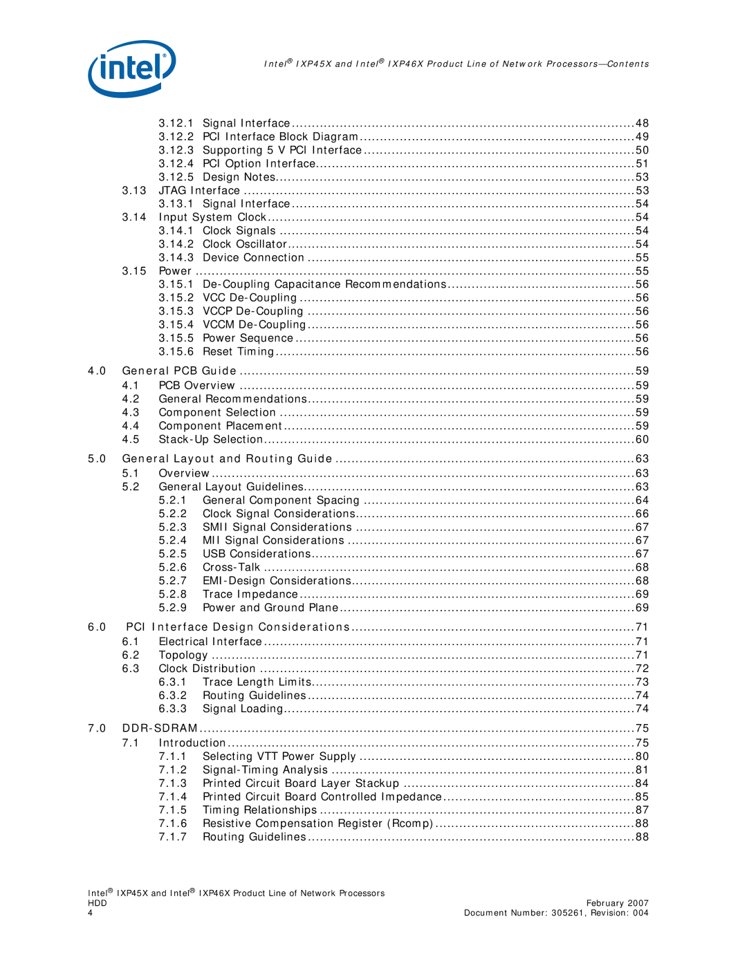 Intel IXP46X, IXP45X manual 12.1 