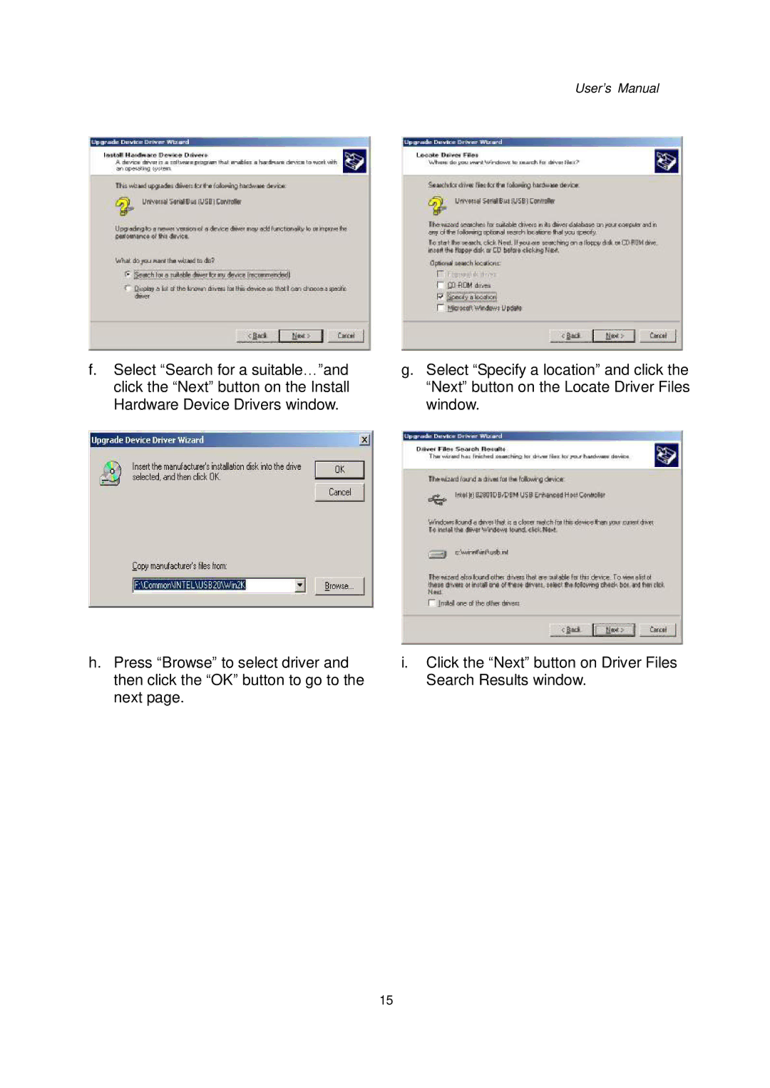 Intel Kiosk Hardware System, 48201201 user manual User’s Manual 