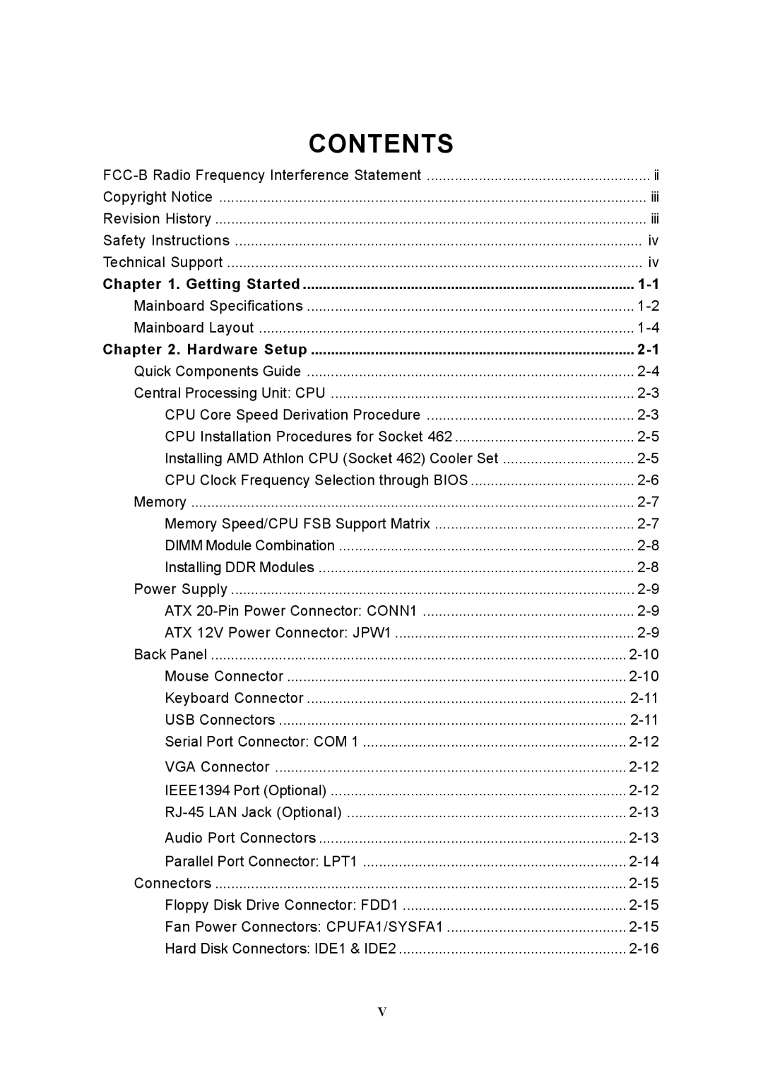 Intel KM4AM, KM4M, MS-6734, G52-M6734XD manual Contents 